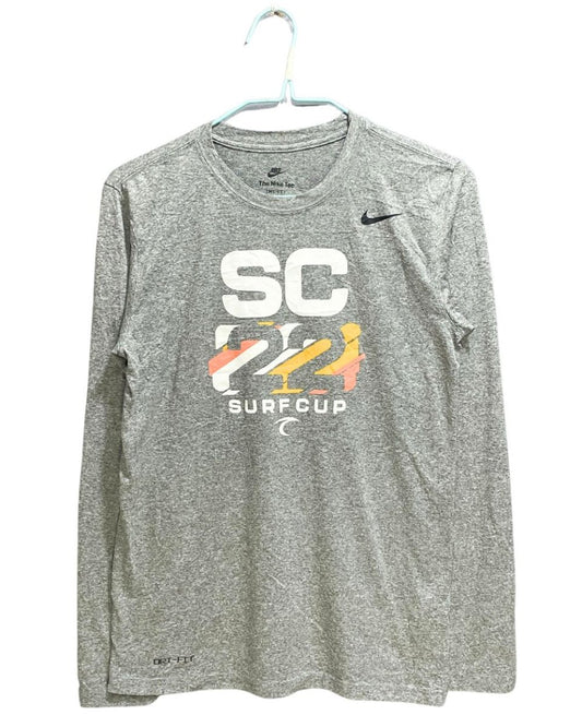 Nike The Tee Gray For Men Sports T Shirt S - Preloved Labels