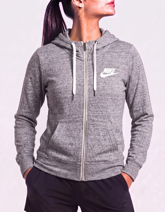 Nike Women Polyester Gray Zipper L – Preloved Labels