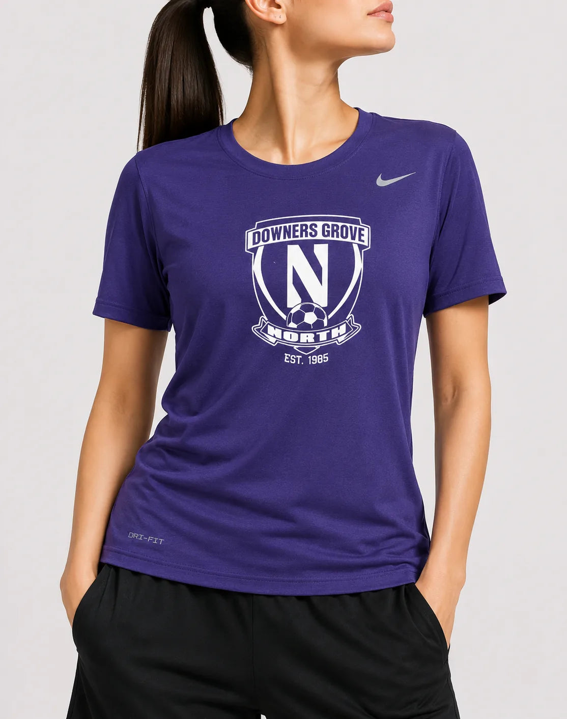 Nike Women Sport Purple T Shirt M – Preloved Labels