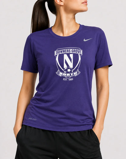 Nike Women Sport Purple T Shirt M – Preloved Labels