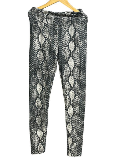 No Boundaries Grey Polyester Stretch Gym tights For Women S - Preloved Labels