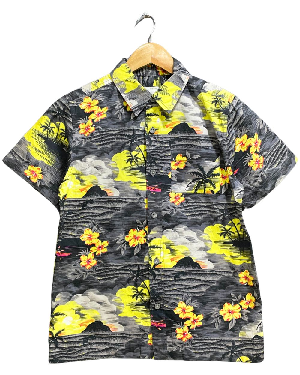 OId Navy Gray Shirt For Boy 14 Years - Preloved Labels