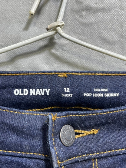 Old Navy Blue Denim Jeans For Women Pant L - Preloved Labels