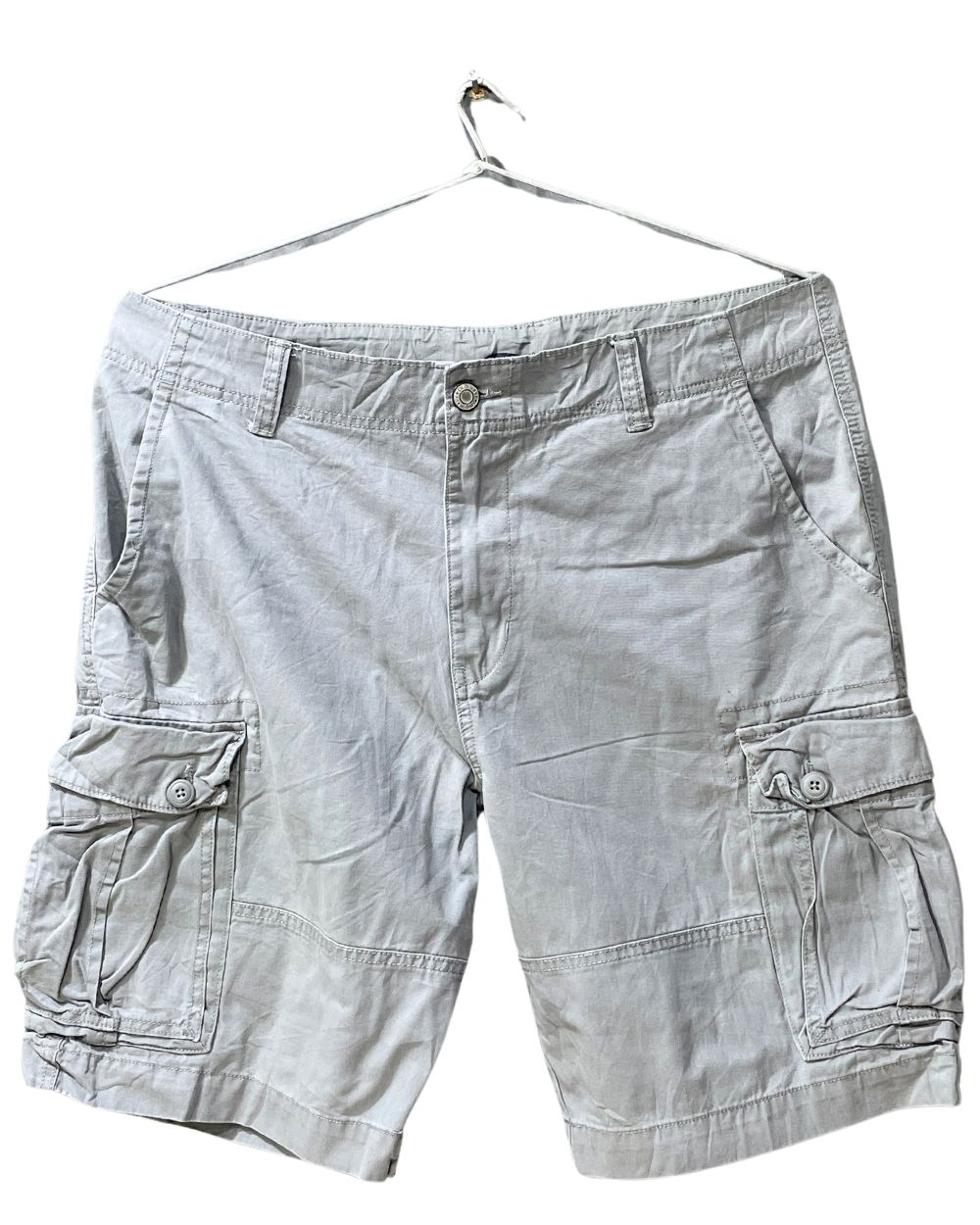 Old Navy Gray Cotton Short For Men L - Preloved Labels