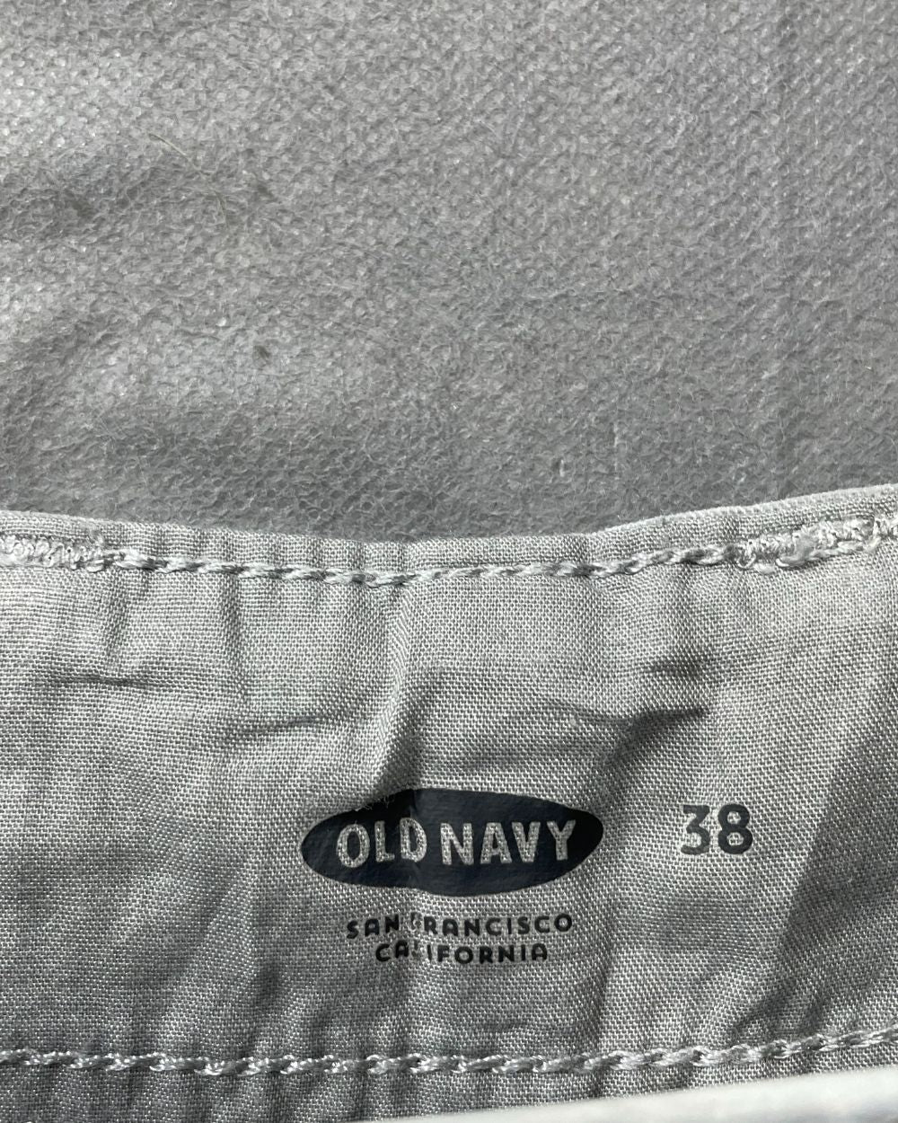 Old Navy Gray Cotton Short For Men L - Preloved Labels