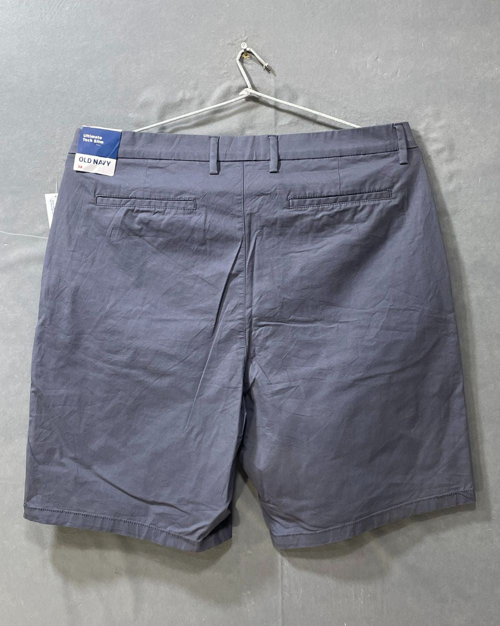 Old Navy Gray Cotton Short For Men L - Preloved Labels