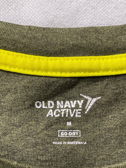 Old Navy Green Cotton T Shirt For Men M - Preloved Labels