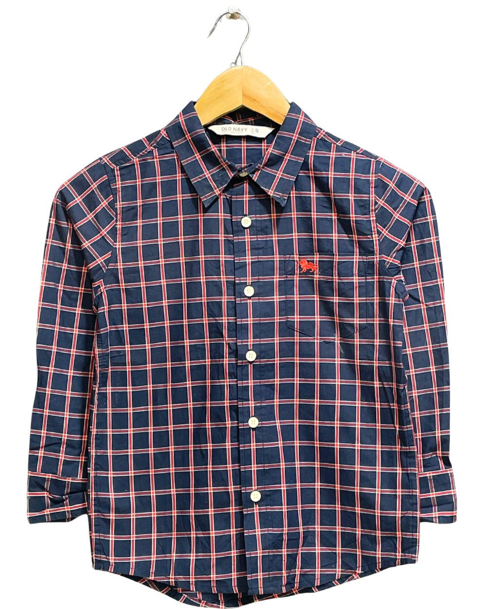 Old Navy Green Shirt For Boy 8 Years - Preloved Labels