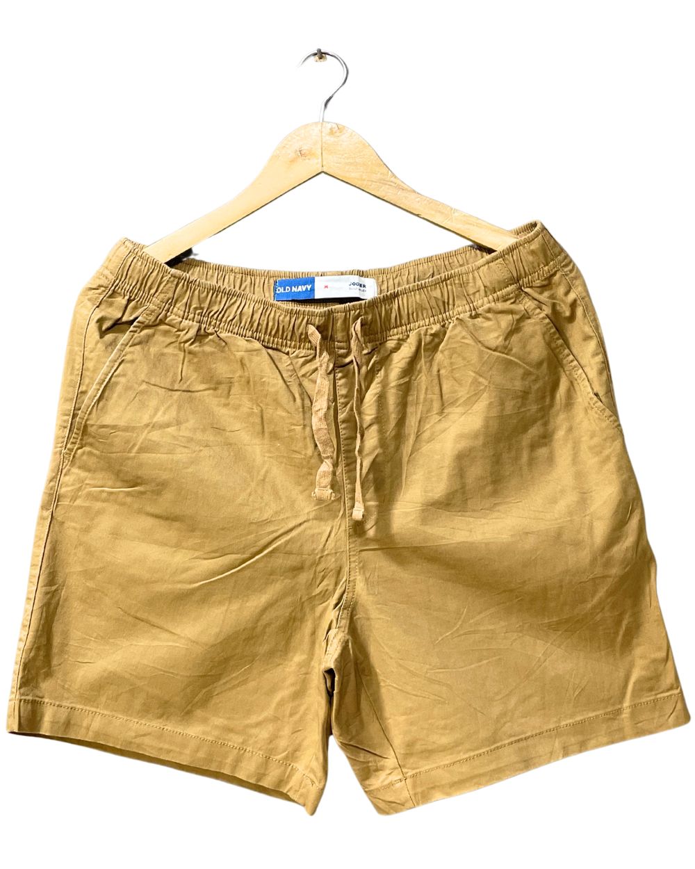 Old Navy Khaki Cotton Short For Men M - Preloved Labels