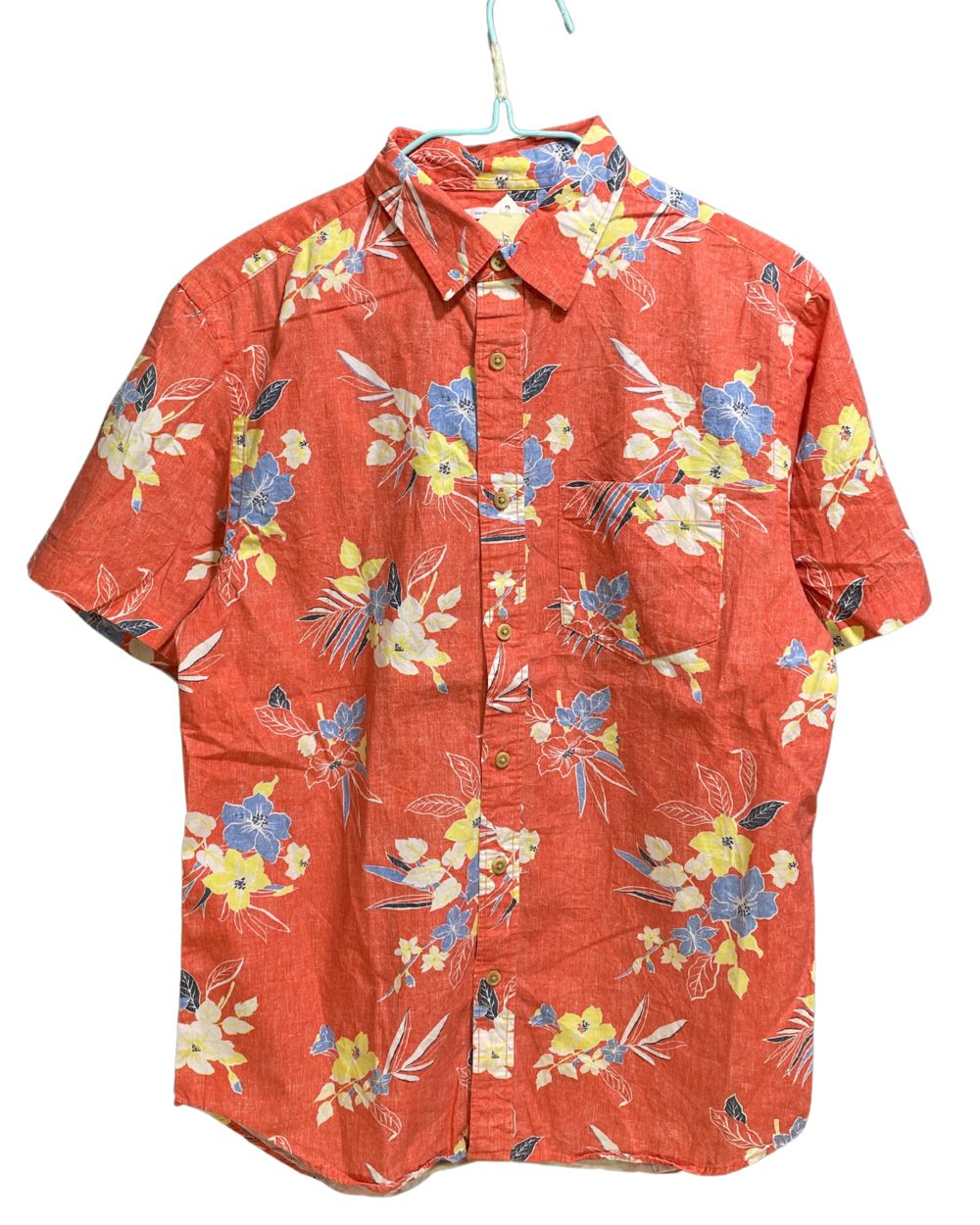 Old Navy Orange Shirt For Men Medium - Preloved Labels