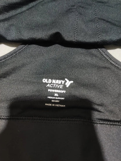 Old Navy Women Black Sport Bra XL – Preloved Labels (view 3)