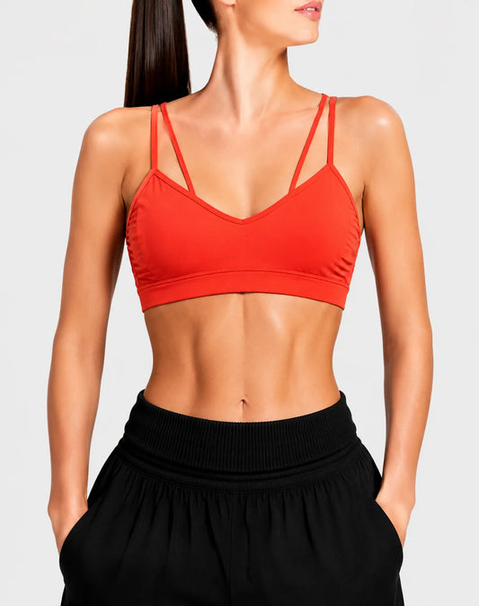 Old Navy Women Orange Sport Bra L – Preloved Labels