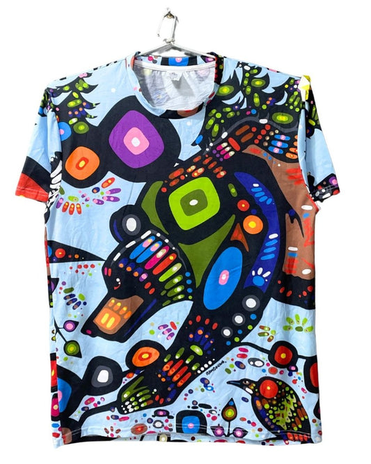 Oscaroo Multi Cotton T Shirt For Men L - Preloved Labels