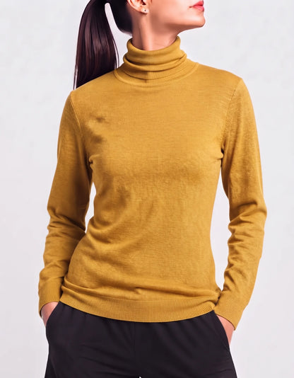 Par Simsons Women Acrylic Mustard Sweater XL – Preloved Labels