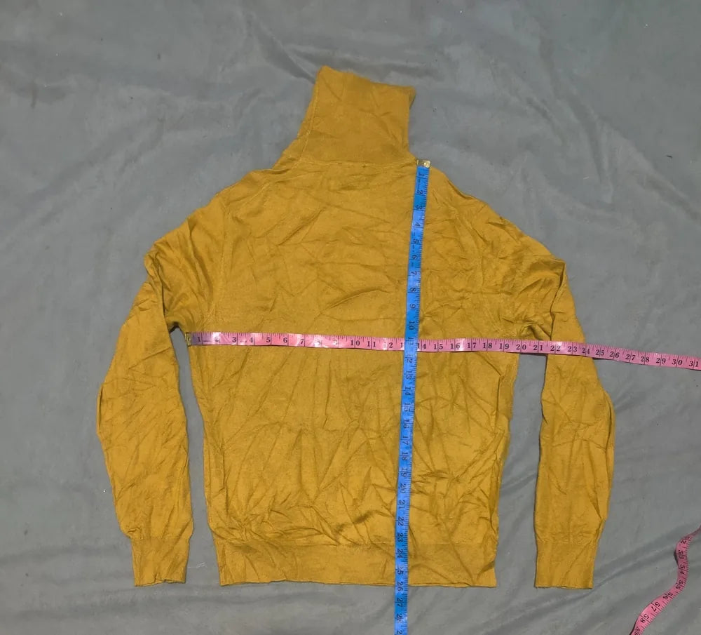 Par Simsons Women Acrylic Mustard Sweater XL – Preloved Labels (view 4)