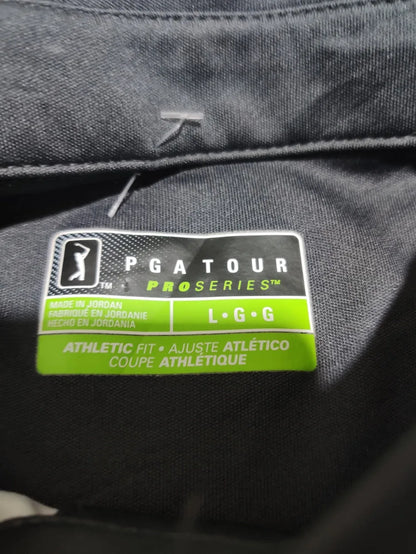 PGA Tour Men Sport Gray Polo T Shirt – Preloved Labels (view 3)
