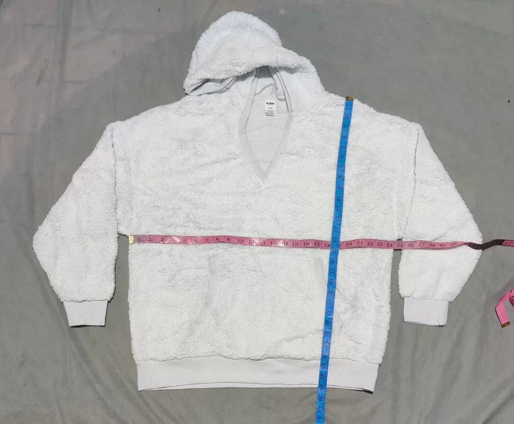 Pink Women Wool Gray Hoodie L – Preloved Labels (view 4)