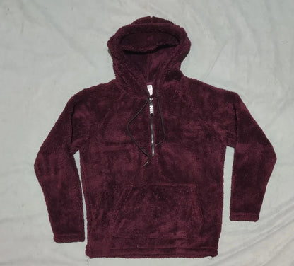 Pink Women Wool Maroon Hoodie XS – Preloved Labels (view 3)