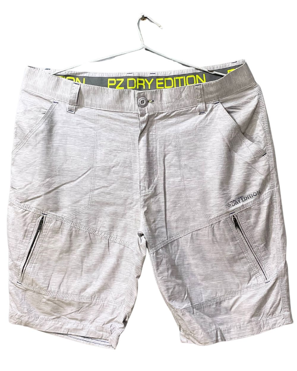 Point Zero Gray Cotton Short For Men L - Preloved Labels