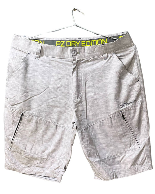 Point Zero Gray Cotton Short For Men L - Preloved Labels