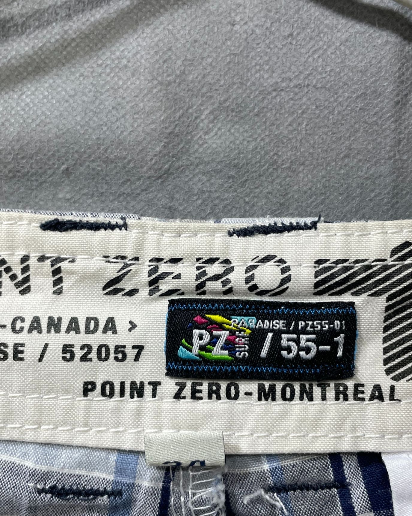Point Zero White Cotton Short For Men M - Preloved Labels