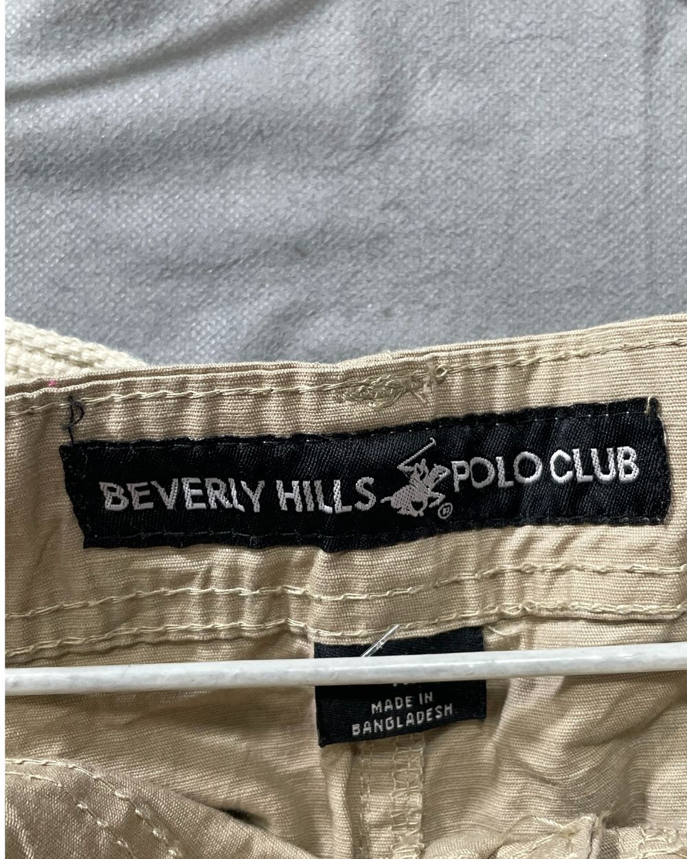Polo Beverly Hills Club Cream Cotton Short For Men XL - Preloved Labels