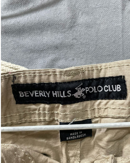 Polo Beverly Hills Club Cream Cotton Short For Men XL - Preloved Labels