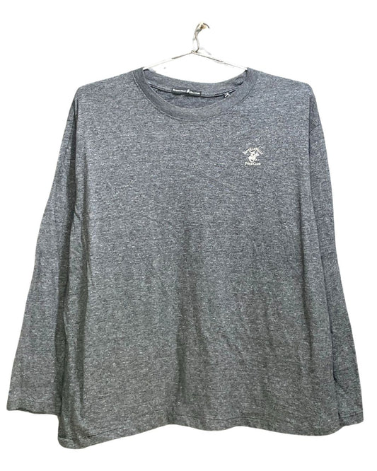 Polo Beverly Hills Club Gray Sport For Women T Shirt XXL - Preloved Labels