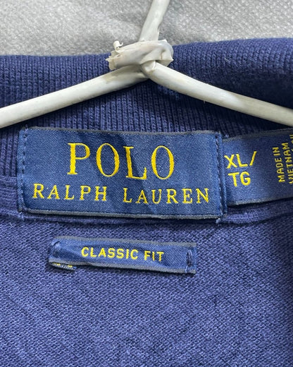 Polo Ralph Lauren Blue Cotton Jersey Polo T Shirt For Men X Large - Preloved Labels
