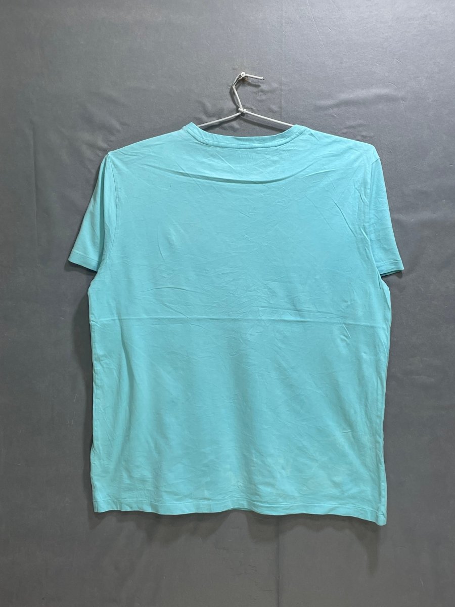 Polo Ralph Lauren Blue Cotton T Shirt For Men L - Preloved Labels