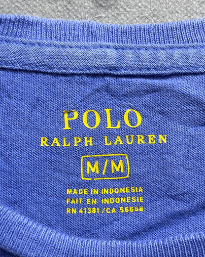 Polo Ralph Lauren Blue Sport For Women T Shirt M - Preloved Labels