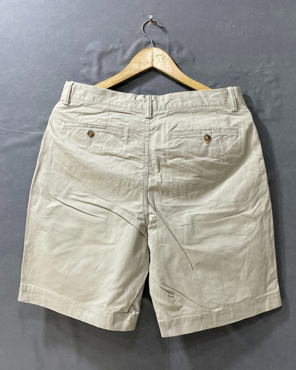 Polo Ralph Lauren Cream Cotton Short For Men M - Preloved Labels