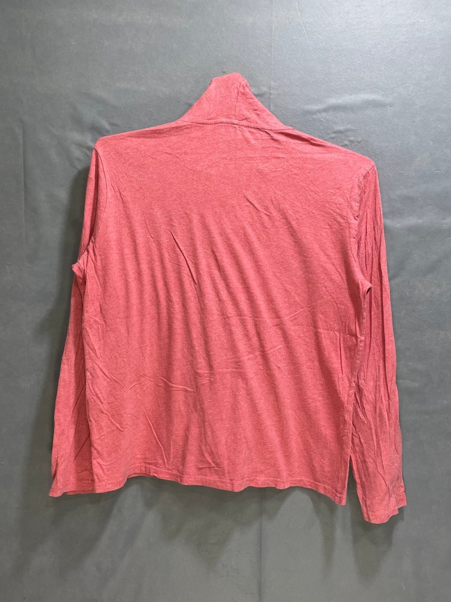 Polo Ralph Lauren Red Cotton Hood T Shirt For Men M - Preloved Labels