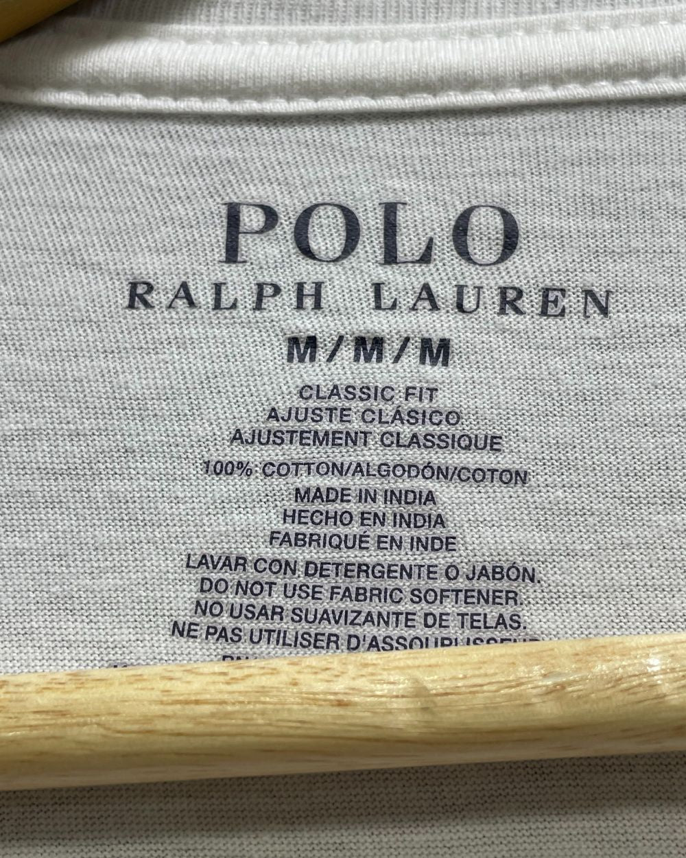 Polo Ralph Lauren White Cotton Jersey Sport For Women T Shirt Medium - Preloved Labels