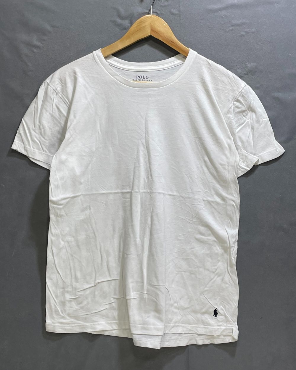 Polo Ralph Lauren White Cotton Jersey Sport For Women T Shirt Medium - Preloved Labels