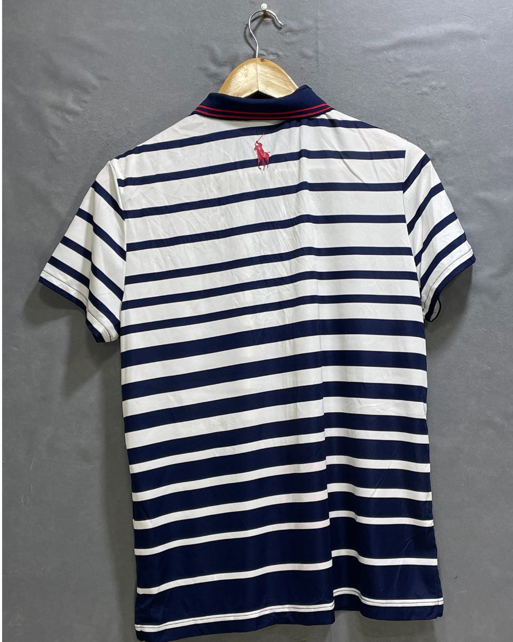 Polo Ralph Lauren White Sport For Women Polo T Shirt L - Preloved Labels
