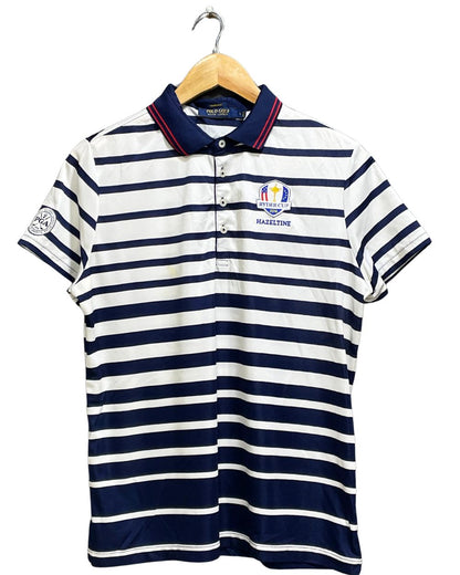 Polo Ralph Lauren White Sport For Women Polo T Shirt L - Preloved Labels