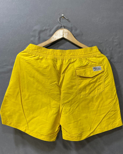 Polo Ralph Lauren Yellow Cotton Short For Men M - Preloved Labels