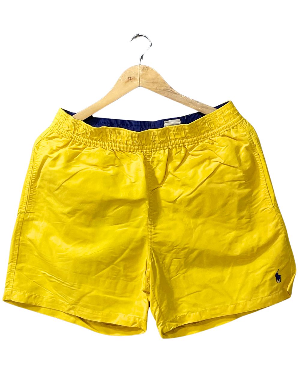 Polo Ralph Lauren Yellow Cotton Short For Men M - Preloved Labels