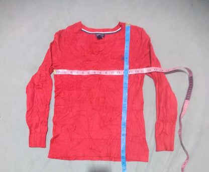 Polo U.S. Assn Women Rayon Polyester Red Sweater S – Preloved Labels (view 3)