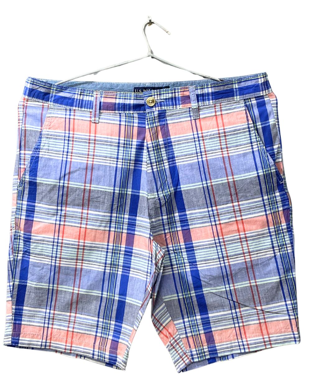 Polo U.S. Assn Blue Cotton Short For Men L - Preloved Labels