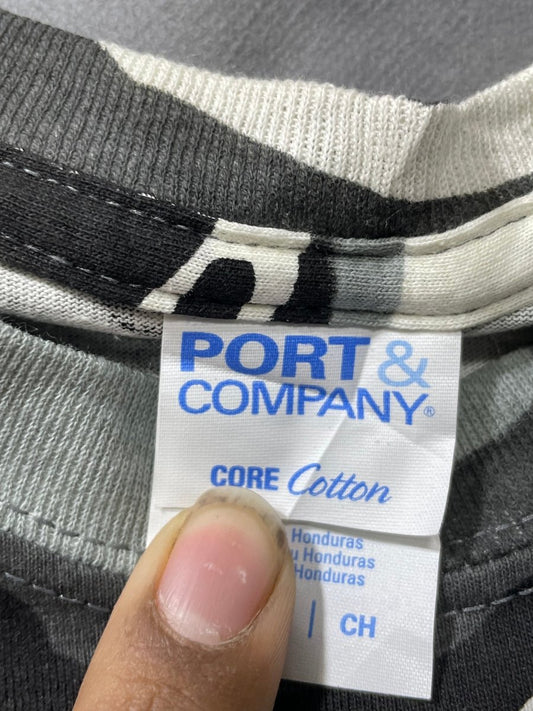 Port & Company Camouflage Cotton T Shirt For Men S - Preloved Labels