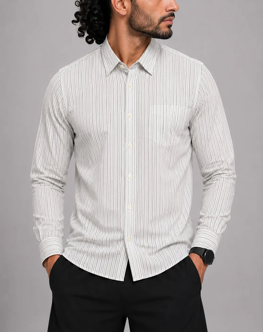 PRADA Men Cotton Cream Shirt XL – Preloved Labels
