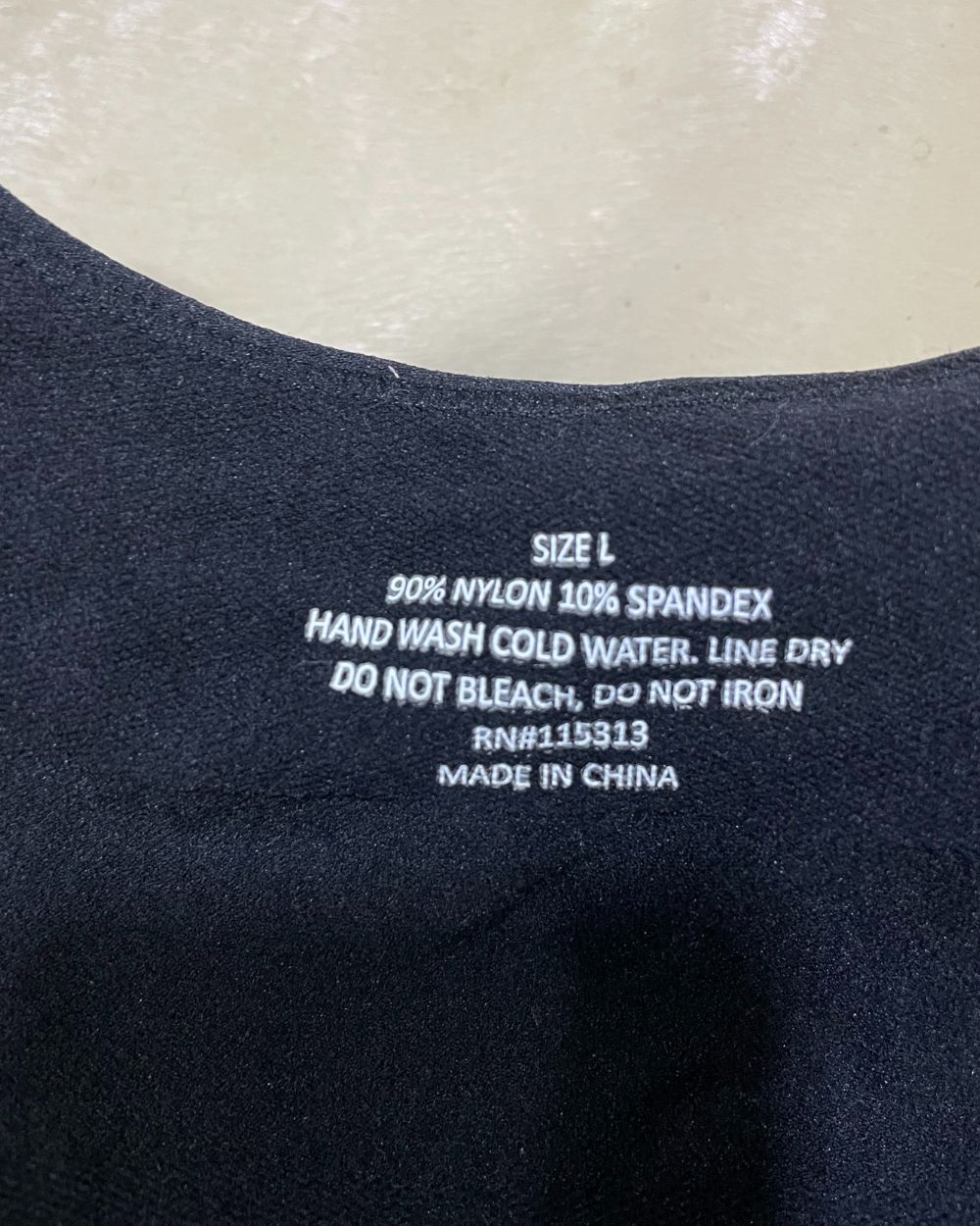 Preloved Labels Black Bra For Women L - Preloved Labels