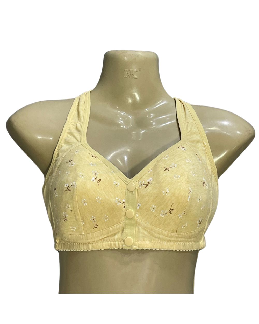 Preloved Labels Cream Bra For Women XX Large - Preloved Labels