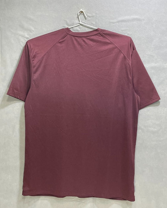 Preloved Labels Maroon For Men Sports T Shirt L - Preloved Labels