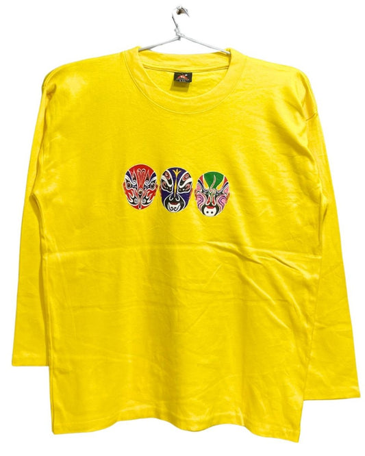 Preloved Labels Yellow Cotton T Shirt For Men L - Preloved Labels