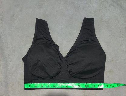 Preloved Women Black Sport Bra XL – Preloved Labels (view 4)
