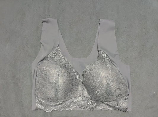 Preloved Women Gray Sport Bra XL – Preloved Labels (view 2)