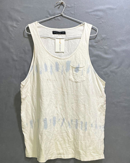 Premium Collection White Cotton For Women Vest T Shirt Large - Preloved Labels